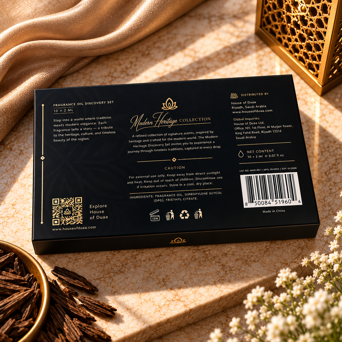 Modern Heritage Discovery Sample Set – 10 x 2ml Fragrance Spray Samples