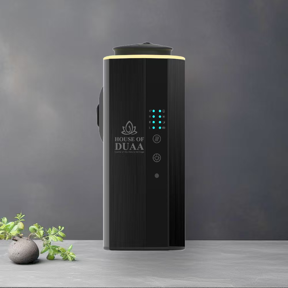 The Véra Glow Plug-In Smart Scent Diffuser Black Settings - House of Duaa