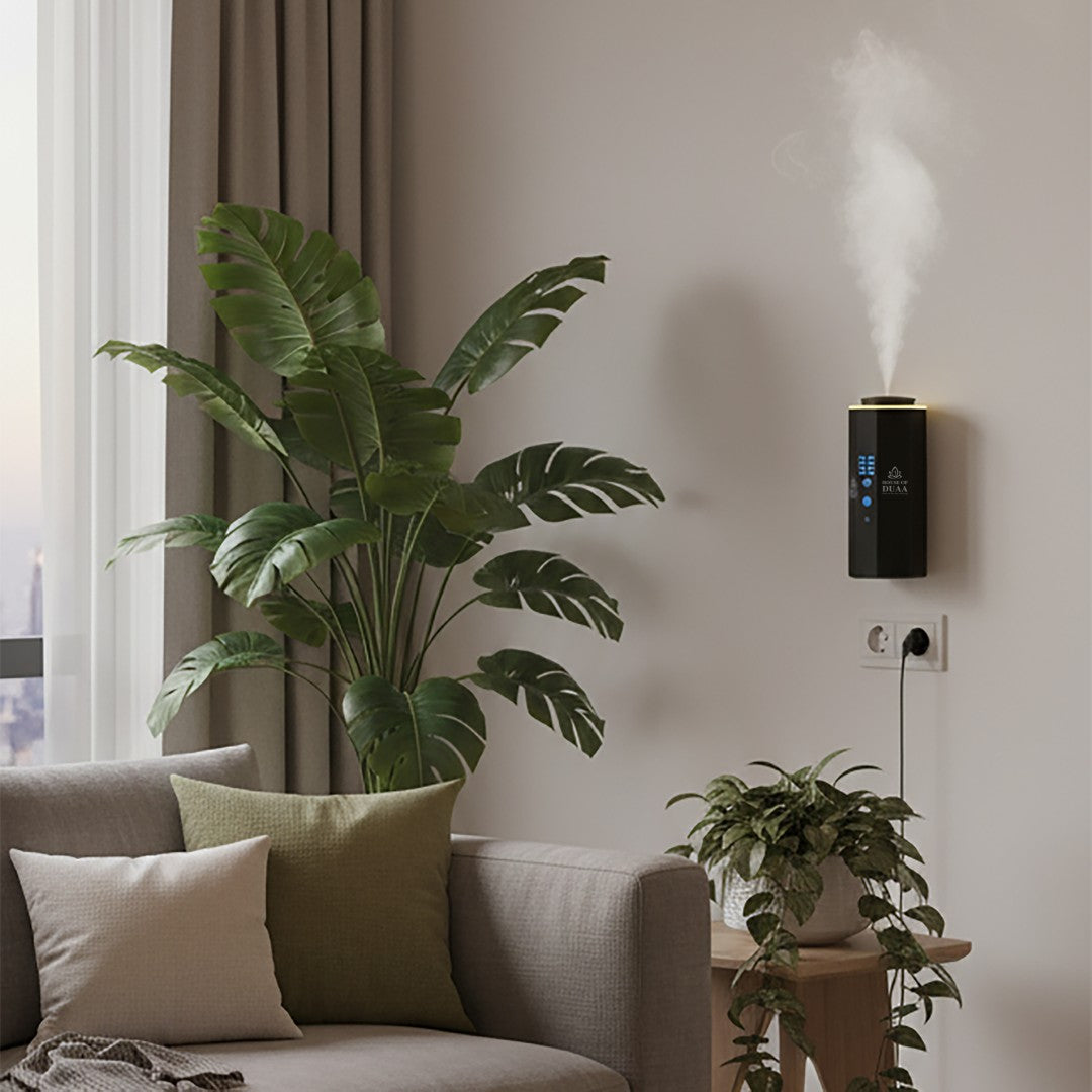 The Véra Glow Plug-In Smart Scent Diffuser Black Working - House of Duaa
