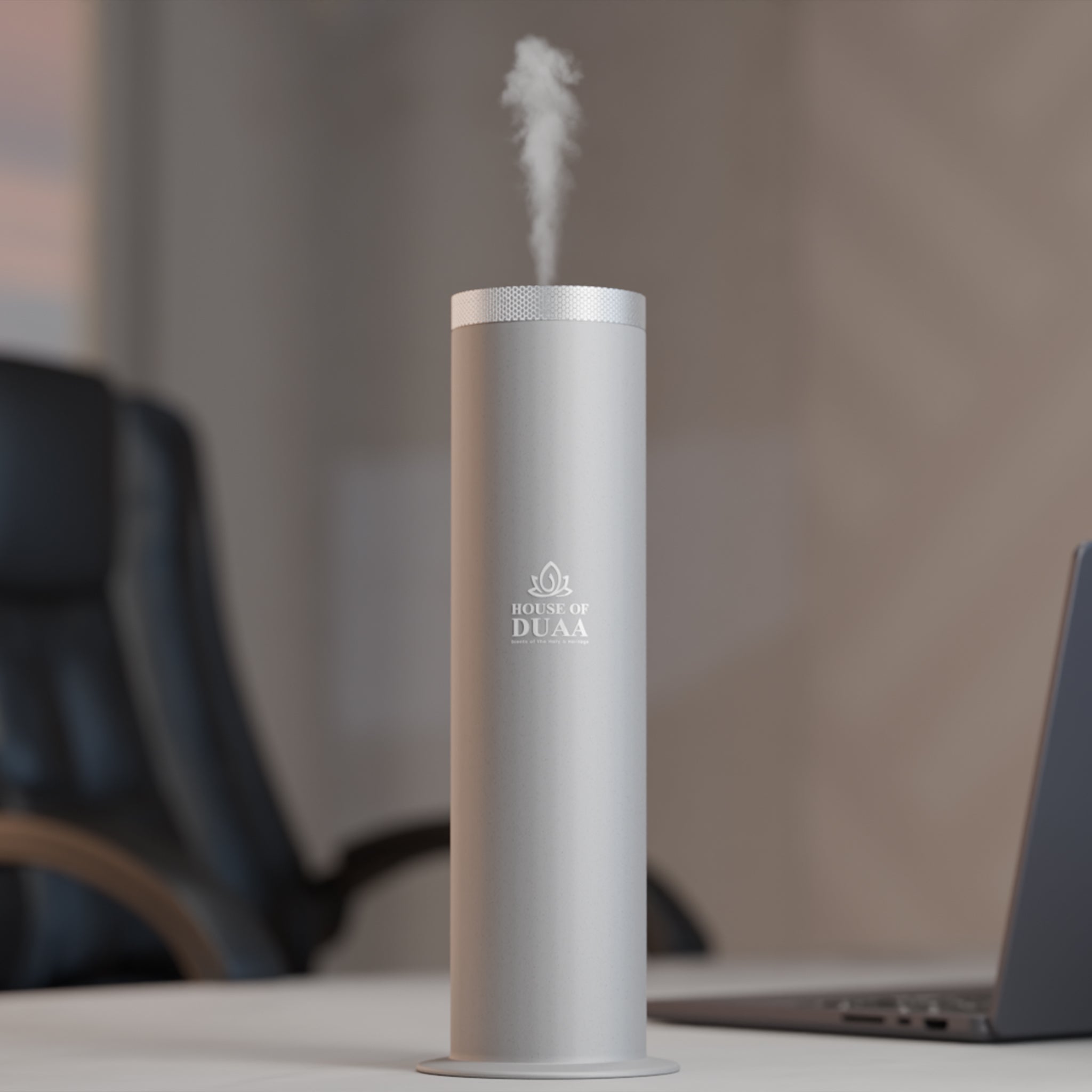 Véra Tower Smart Scent Diffuser Silver Office - House of Duaa