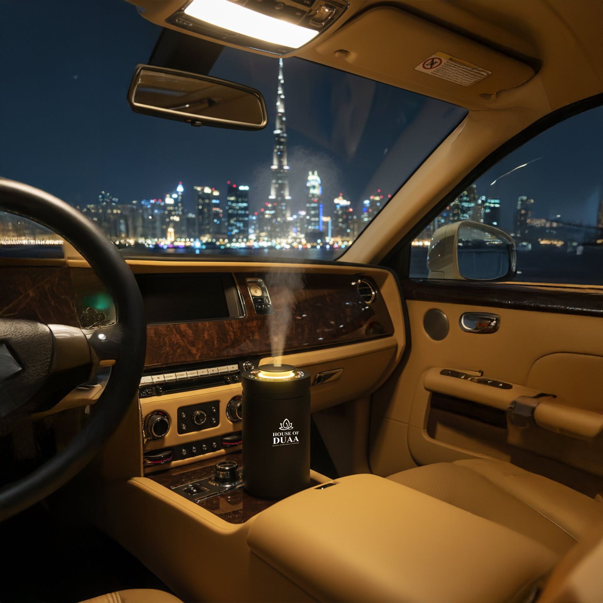 Véra Drive Car Scent Diffuser Black - House of Duaa