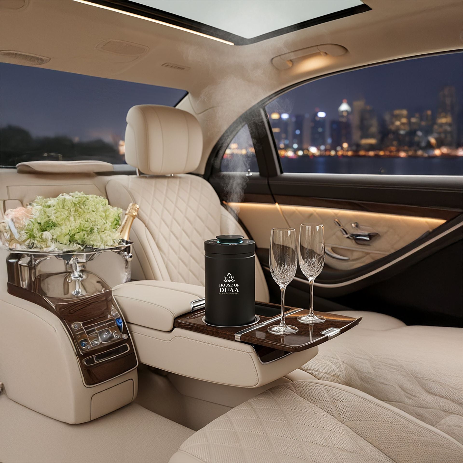 Véra Drive Car Scent Diffuser Black - House of Duaa