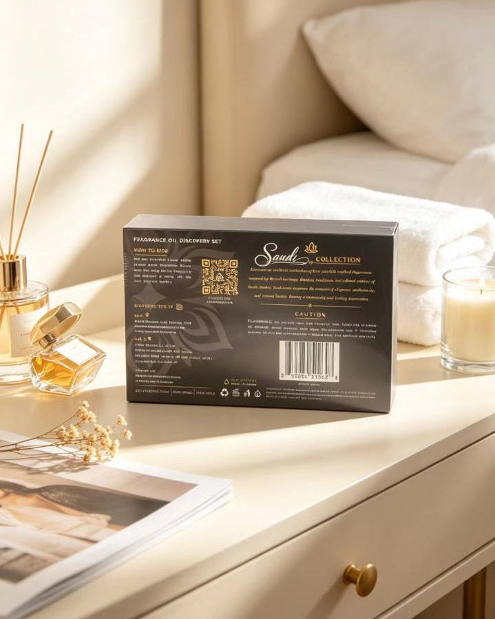 Saudi Collection Discovery Set – 4 × 5 mL Fragrance Oils