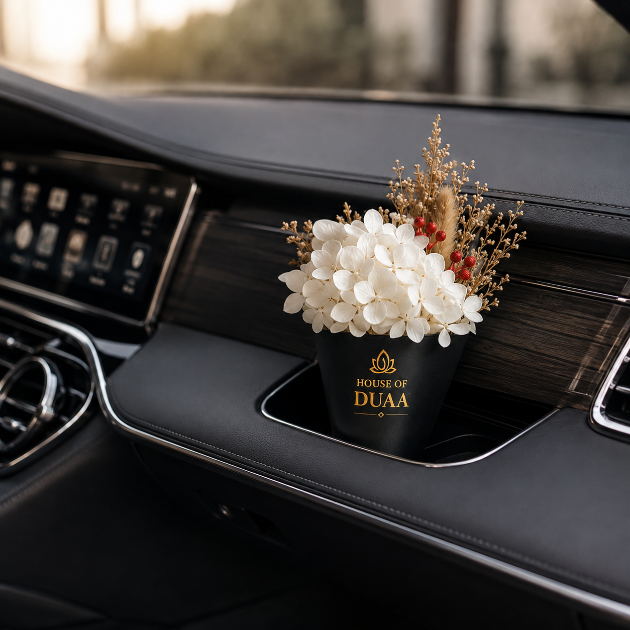 Véra Bloom™ – Natural Dried Flower Car Diffuser
