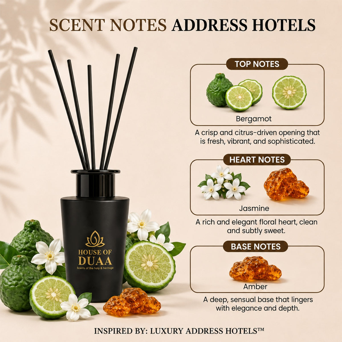 House of Duaa Signature Reed Diffuser – 100ml