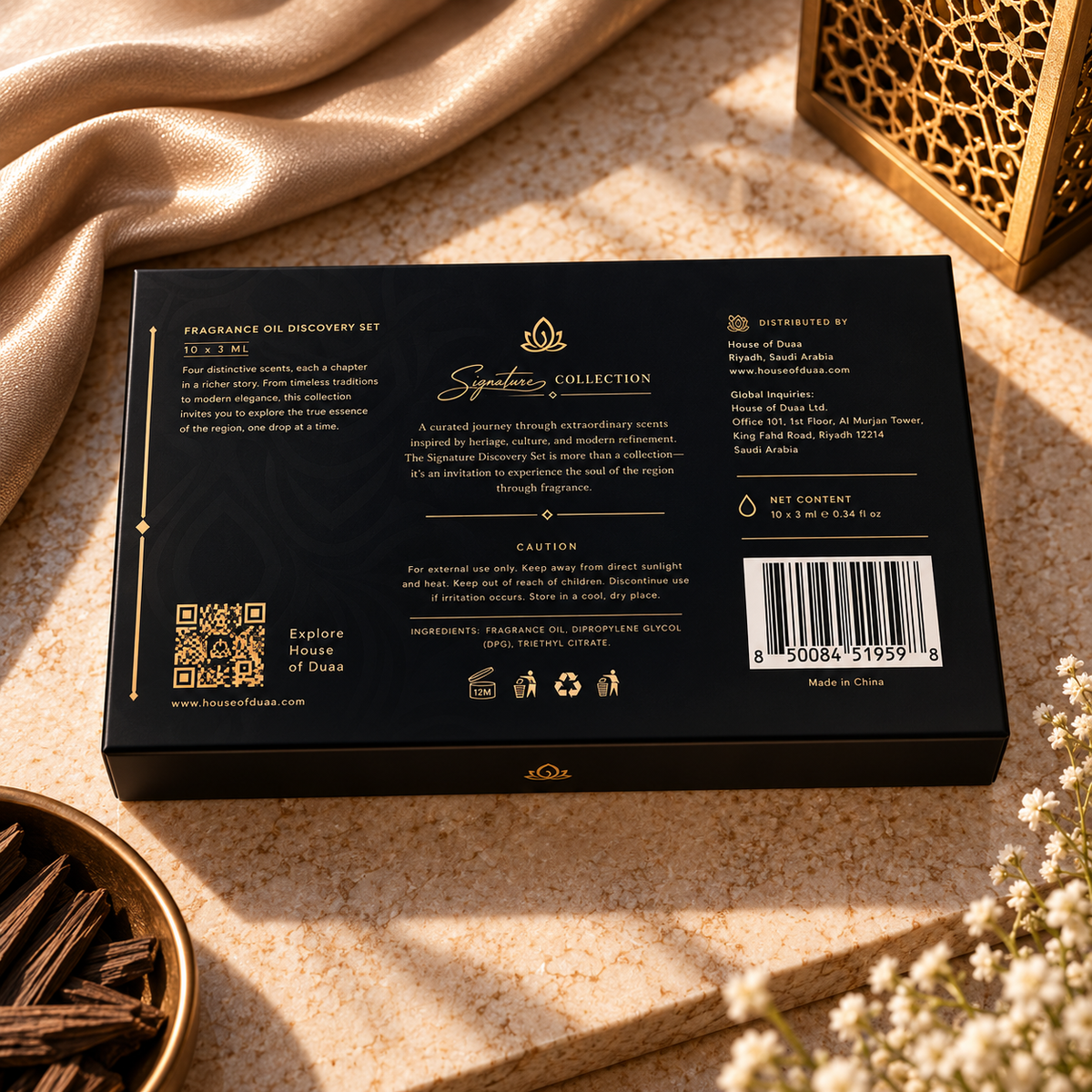 Signature Discovery Sample Set – 10 x 2ml Fragrance Spray Samples