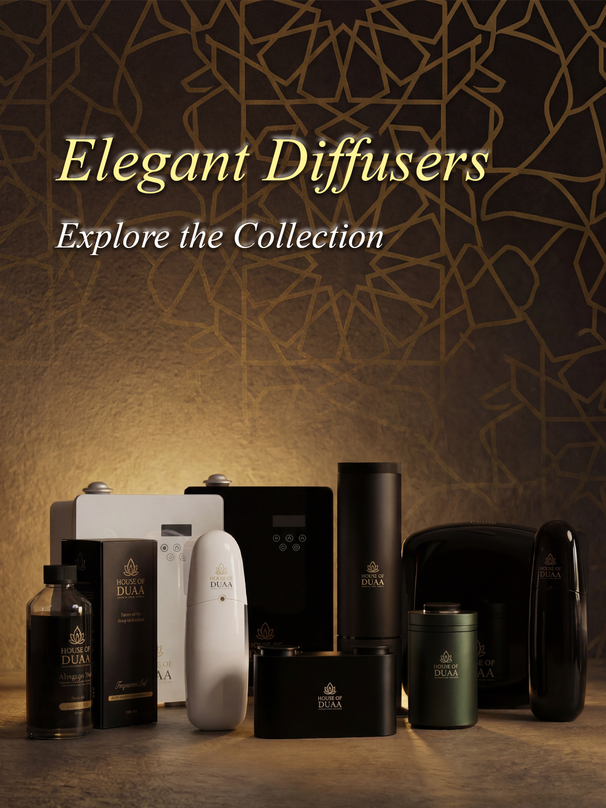 House of Duaa Elegant Fragrance Diffusers Collection