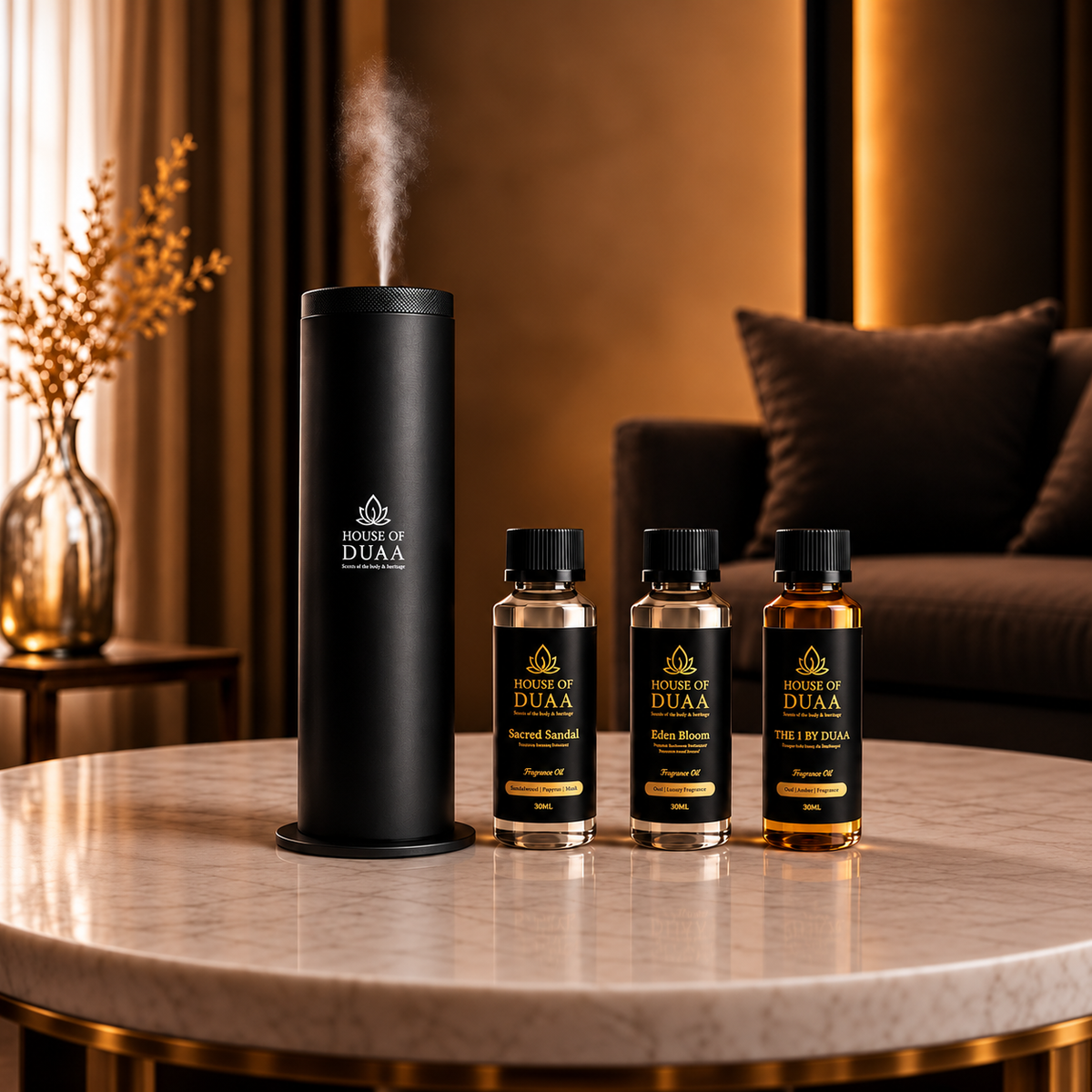 Véra Tower Discovery Kit – Smart Diffuser + 3 Fragrance Oils