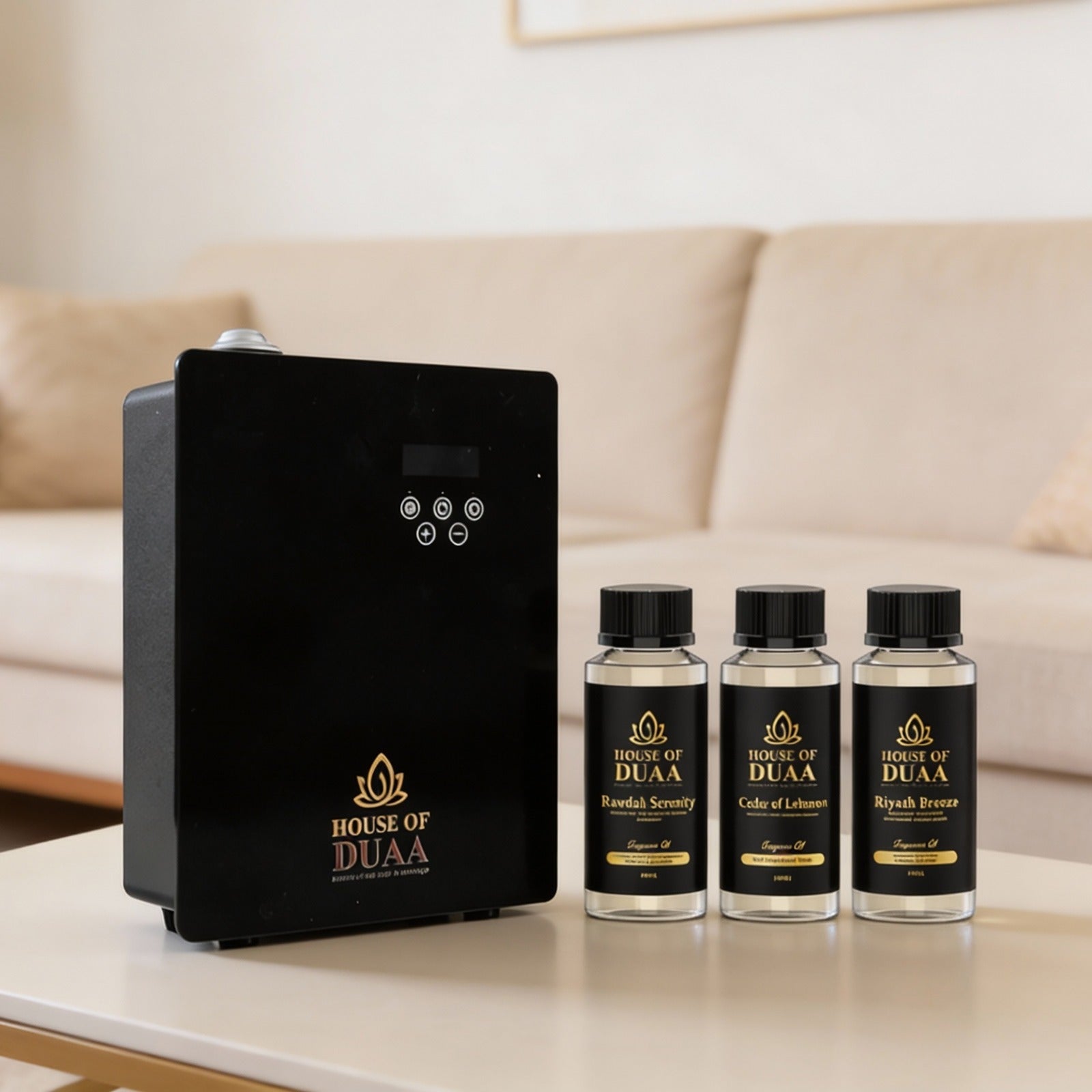 Vera Grand Scent Diffuser Black Discovery Kit - House of Duaa 