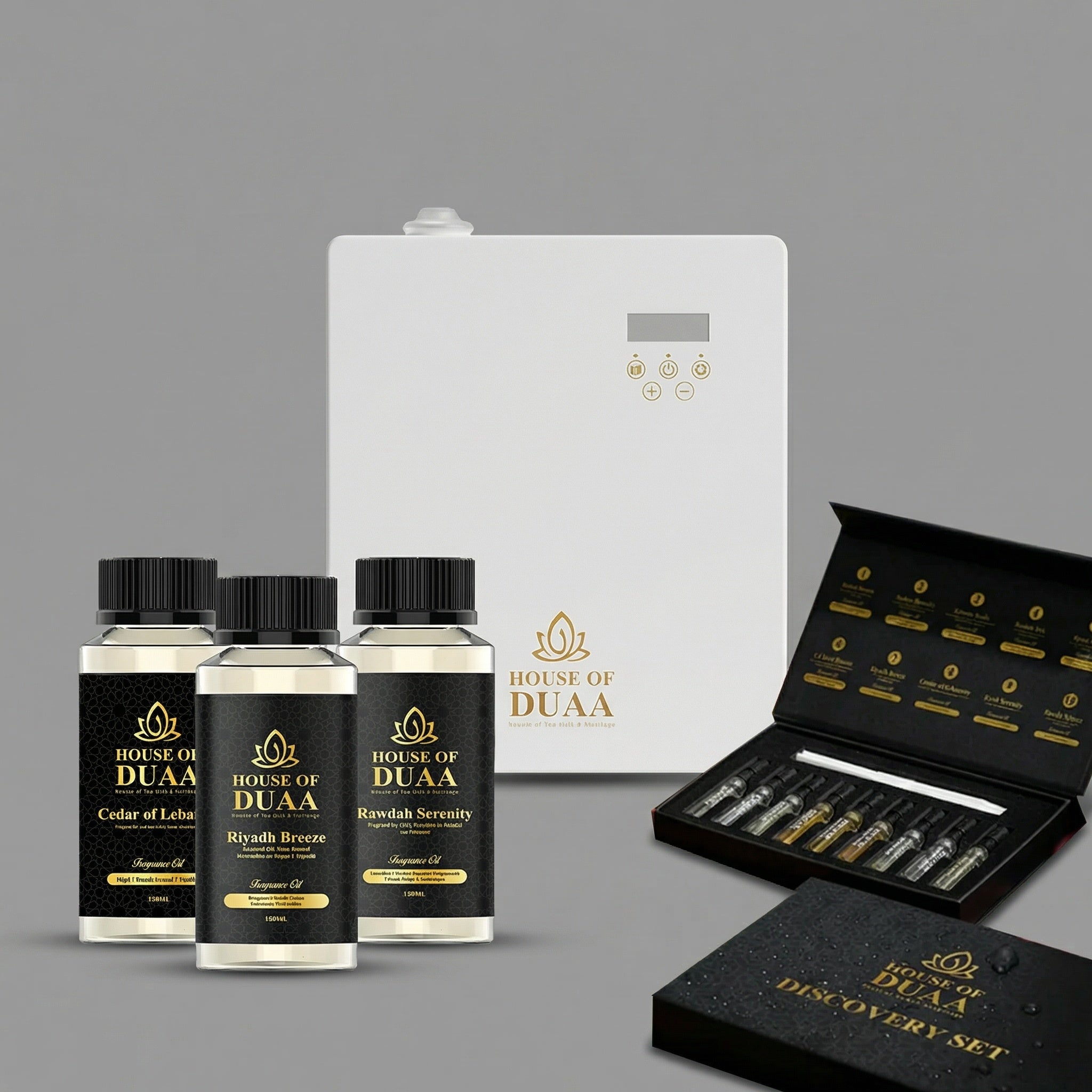 Vera Grand Scent Diffuser White Discovery Kit - House of Duaa 