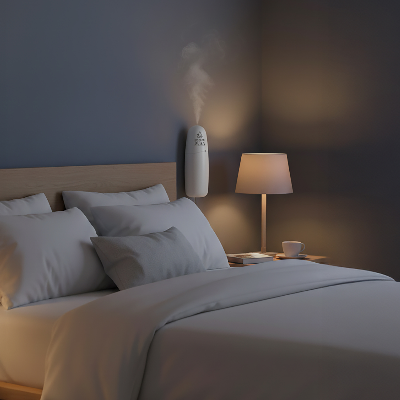 Véra Plug-In Smart Scent Diffuser White Bedroom- House of Duaa
