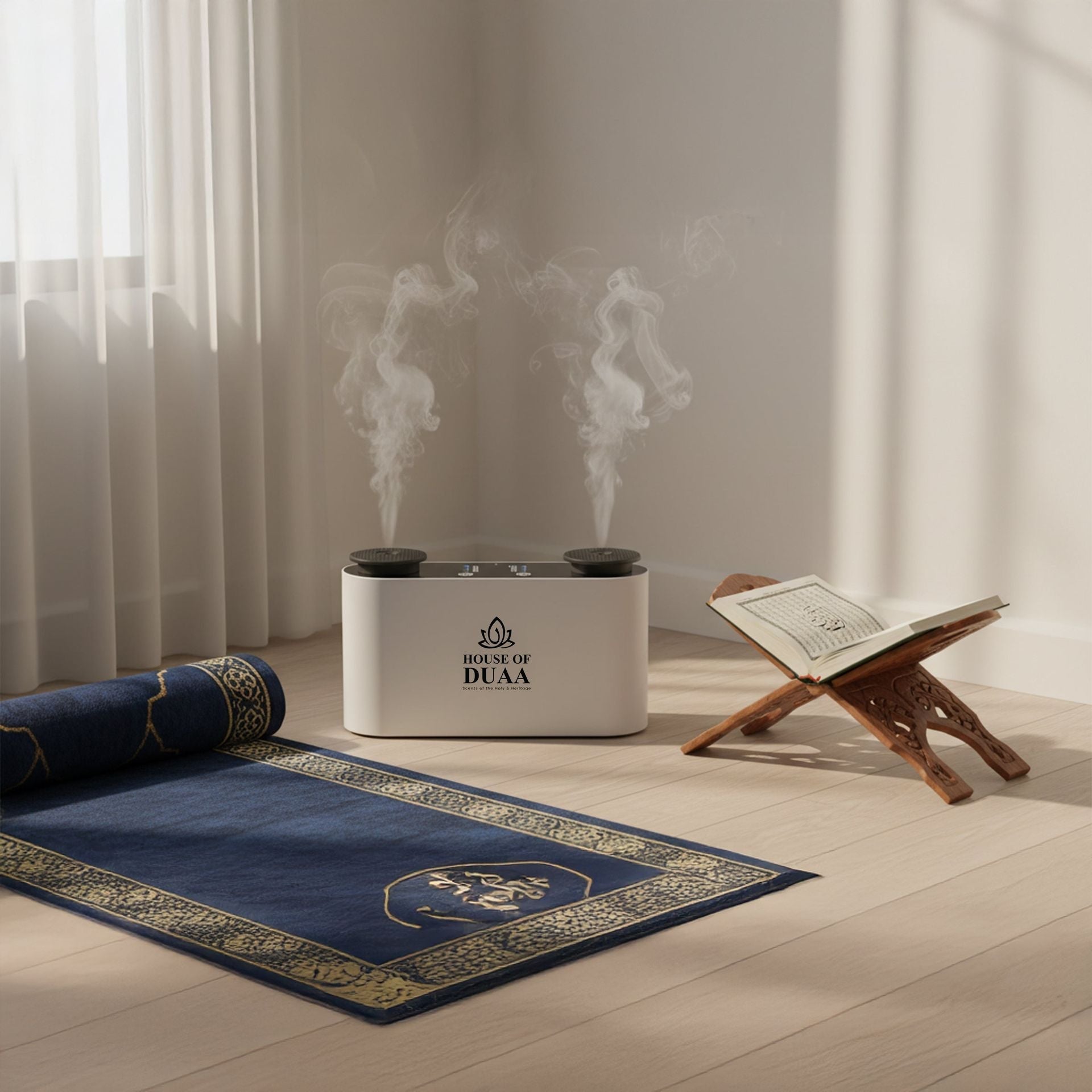Véra Twin Smart Scent Diffuser White Prayer - House of Duaa