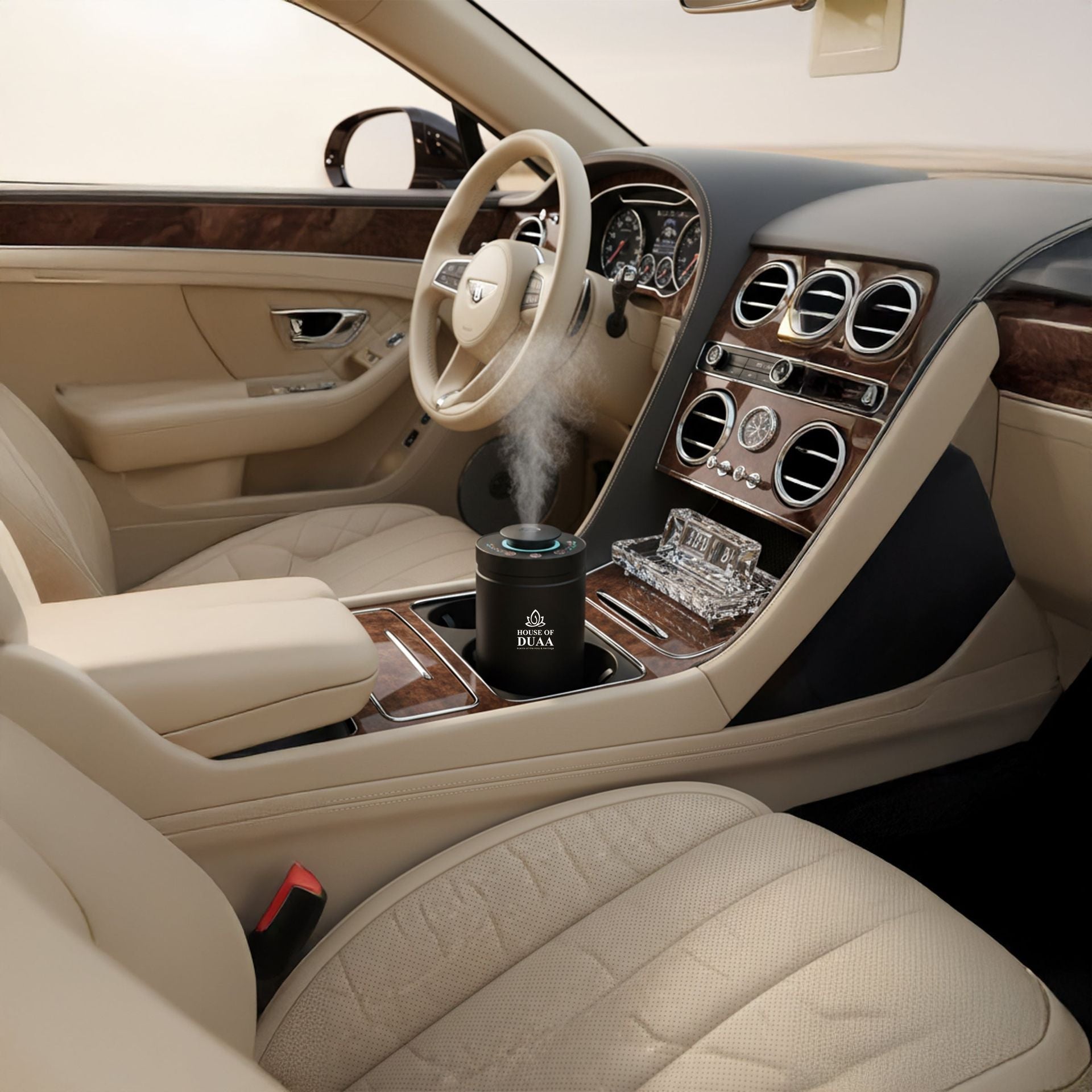 Véra Drive Car Scent Diffuser Black - House of Duaa