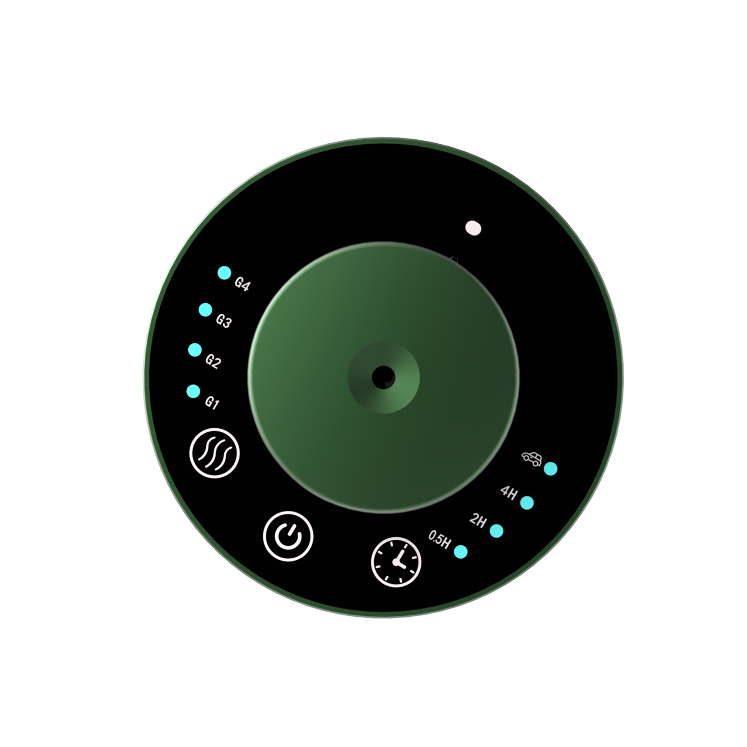 Véra Drive Car Scent Diffuser Green Settings - House of Duaa