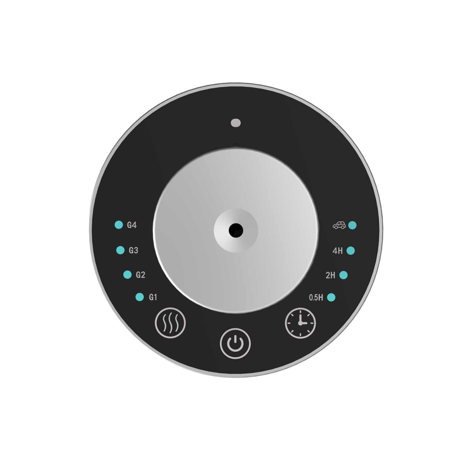 Véra Drive Car Scent Diffuser Silver Settings - House of Duaa