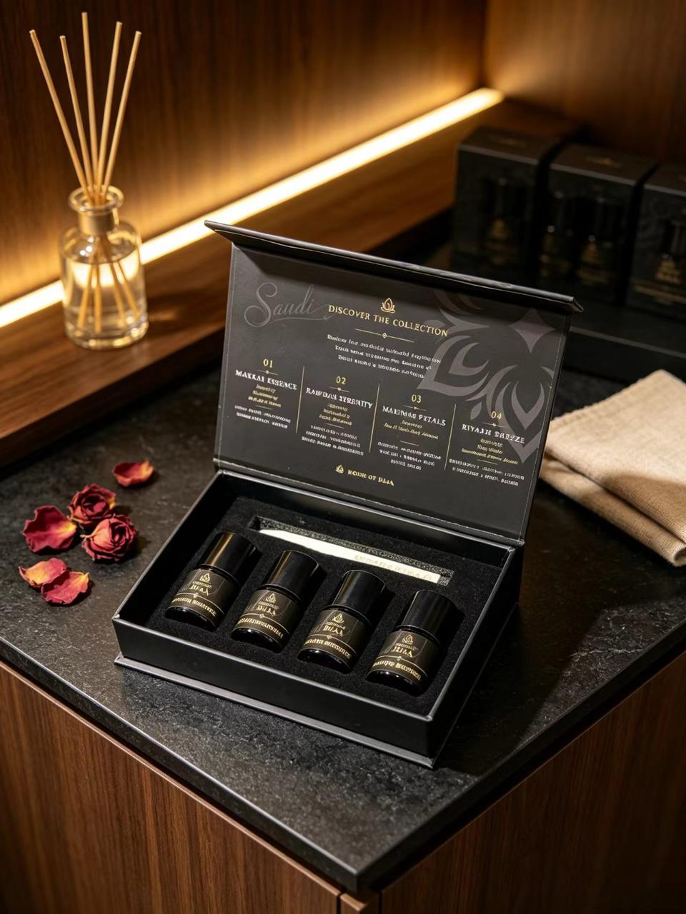 Saudi Collection Discovery Set – 4 × 5 mL Fragrance Oils