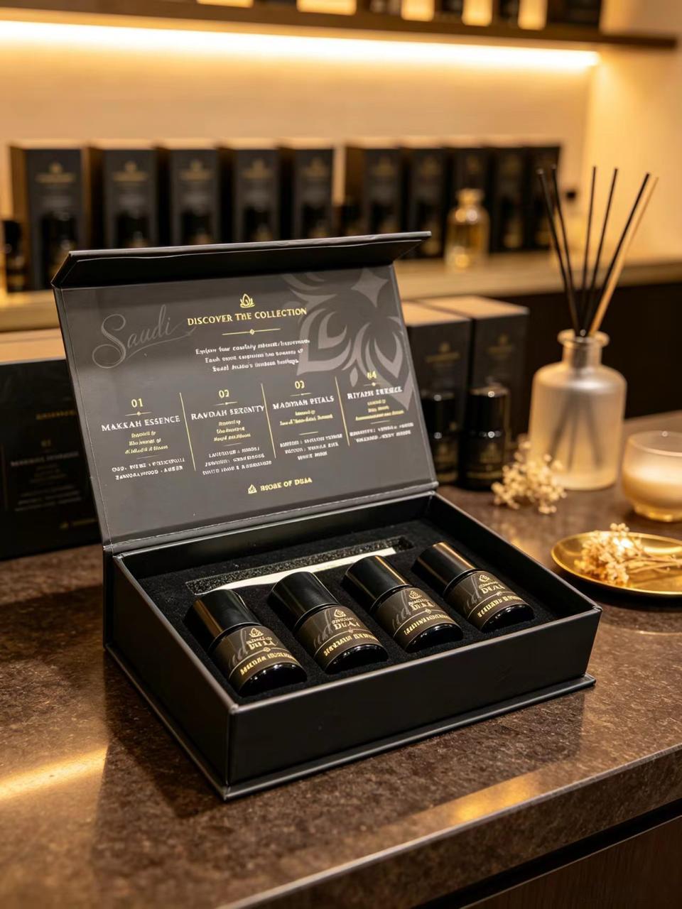 Saudi Collection Discovery Set – 4 × 5 mL Fragrance Oils